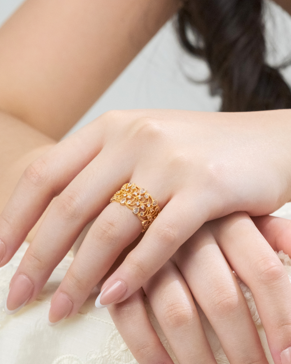 New ring design tapped gold 2020
