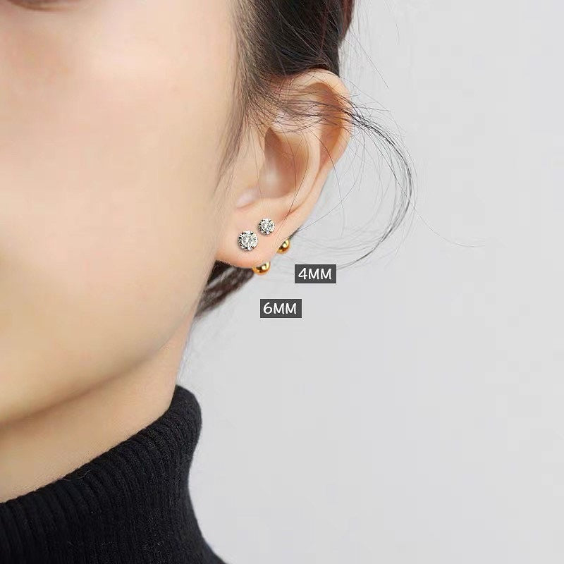 Ear Piercing Diamond Studs Offer Discounts