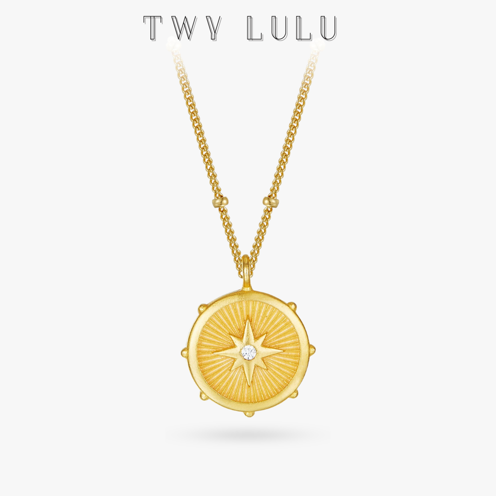 TWY anchor lucky necklace