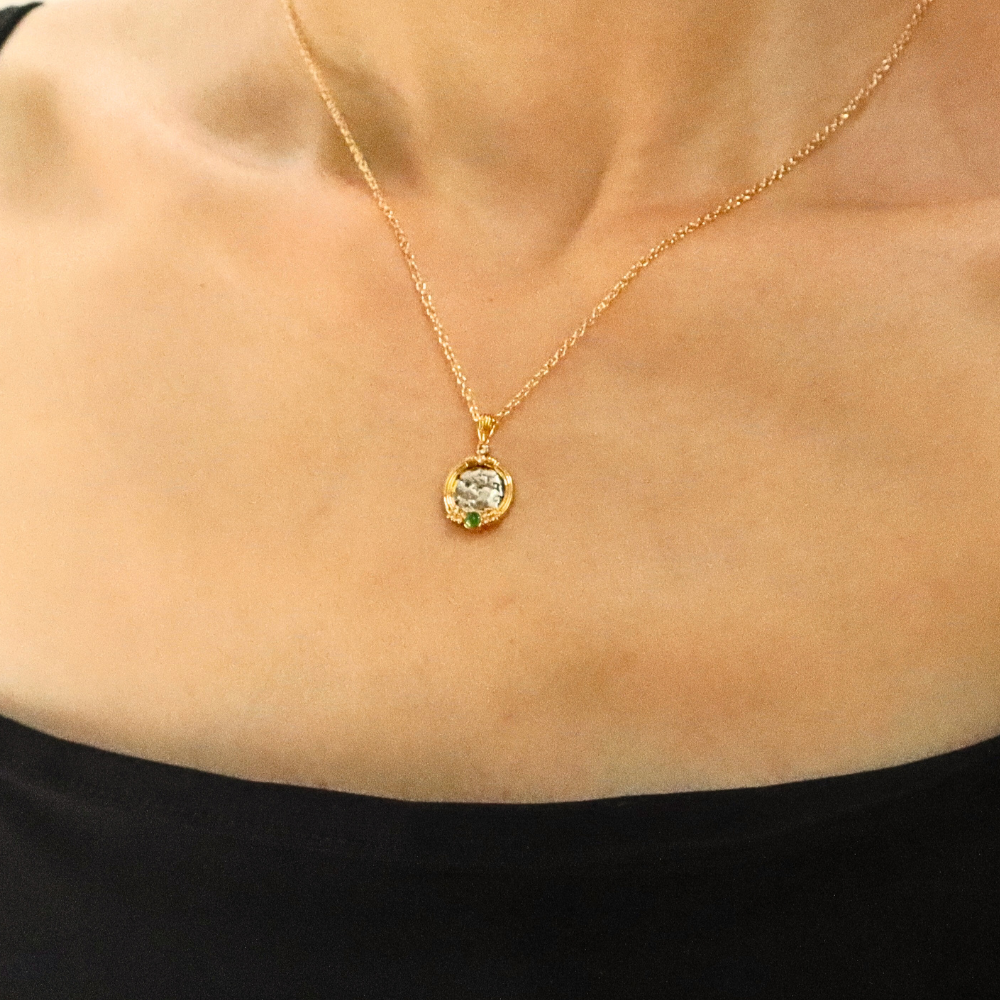 
                      
                        Elas Old coin necklace 18k gold plating
                      
                    