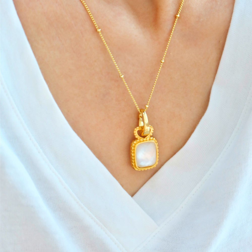 Caroline gem necklace