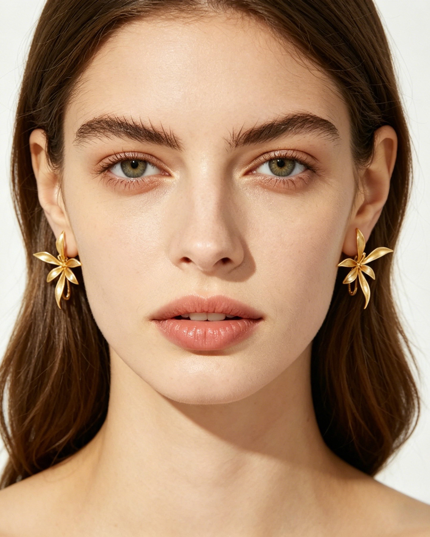 Angie Floral Dangling Earring