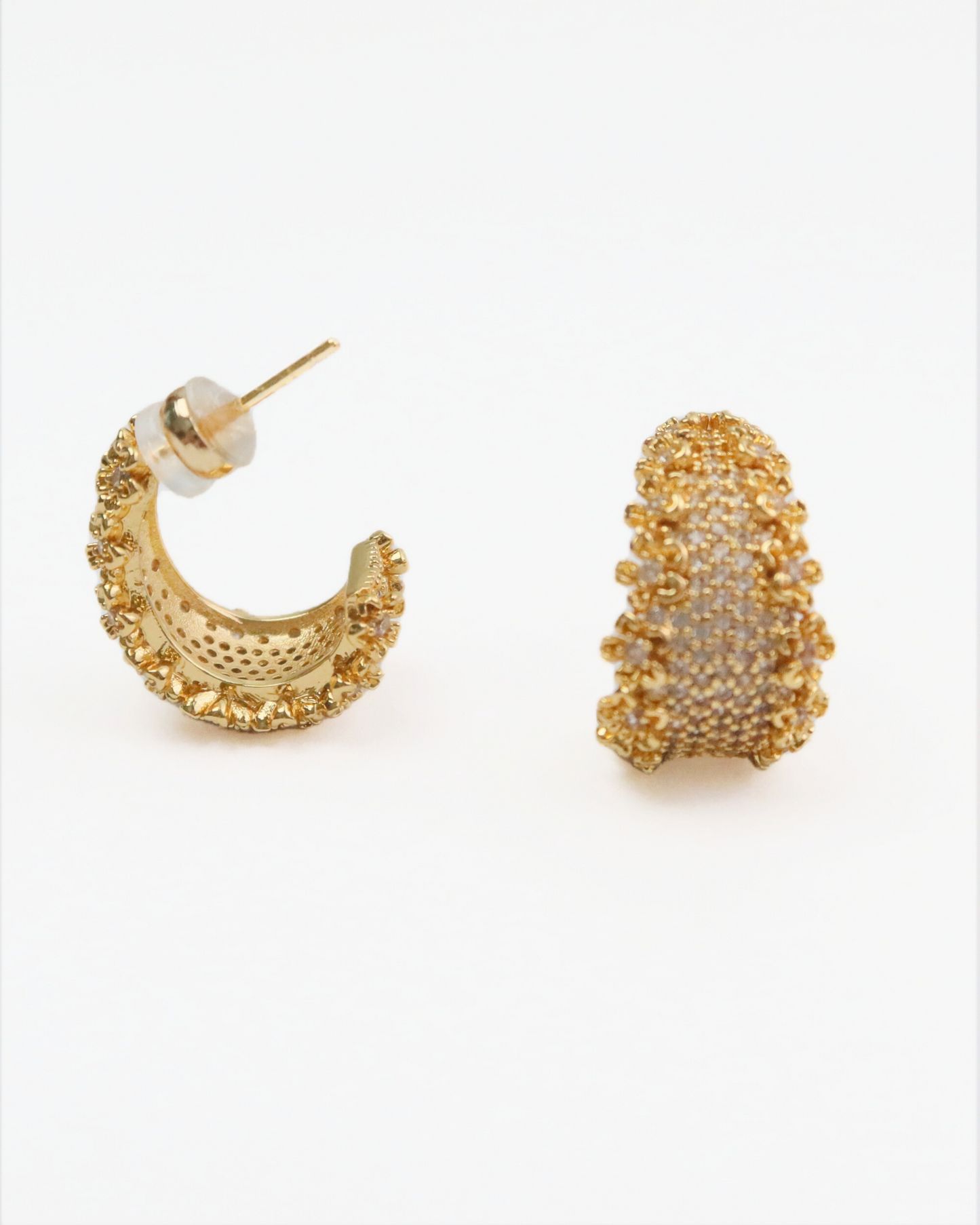 Chloe floral zircon earring