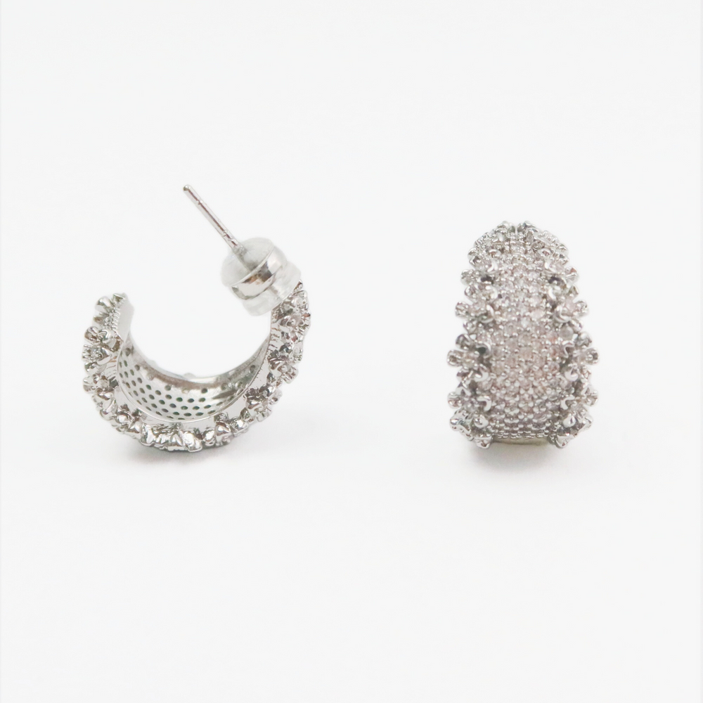 
                      
                        Chloe floral zircon earring
                      
                    