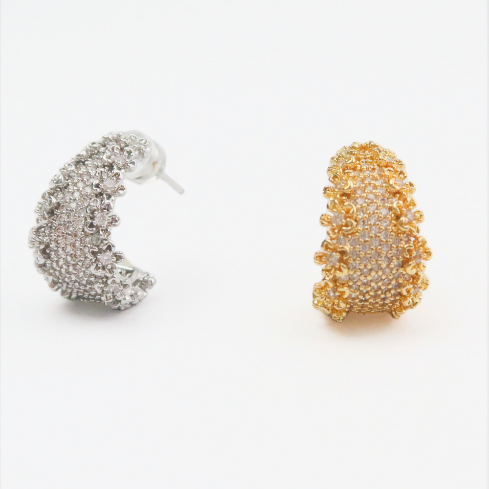 
                      
                        Chloe floral zircon earring
                      
                    