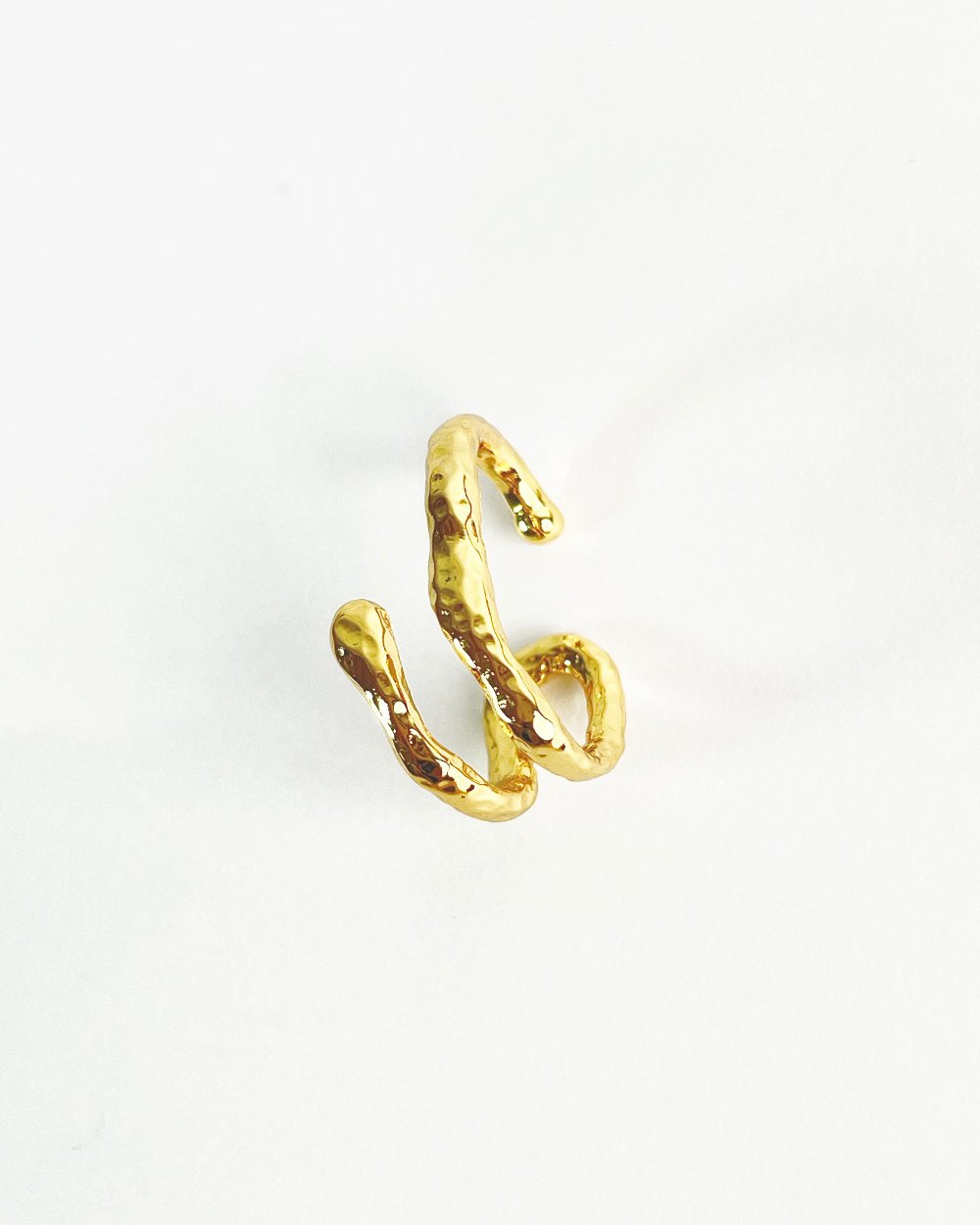 Bai gold ear cuff 18k gold plating