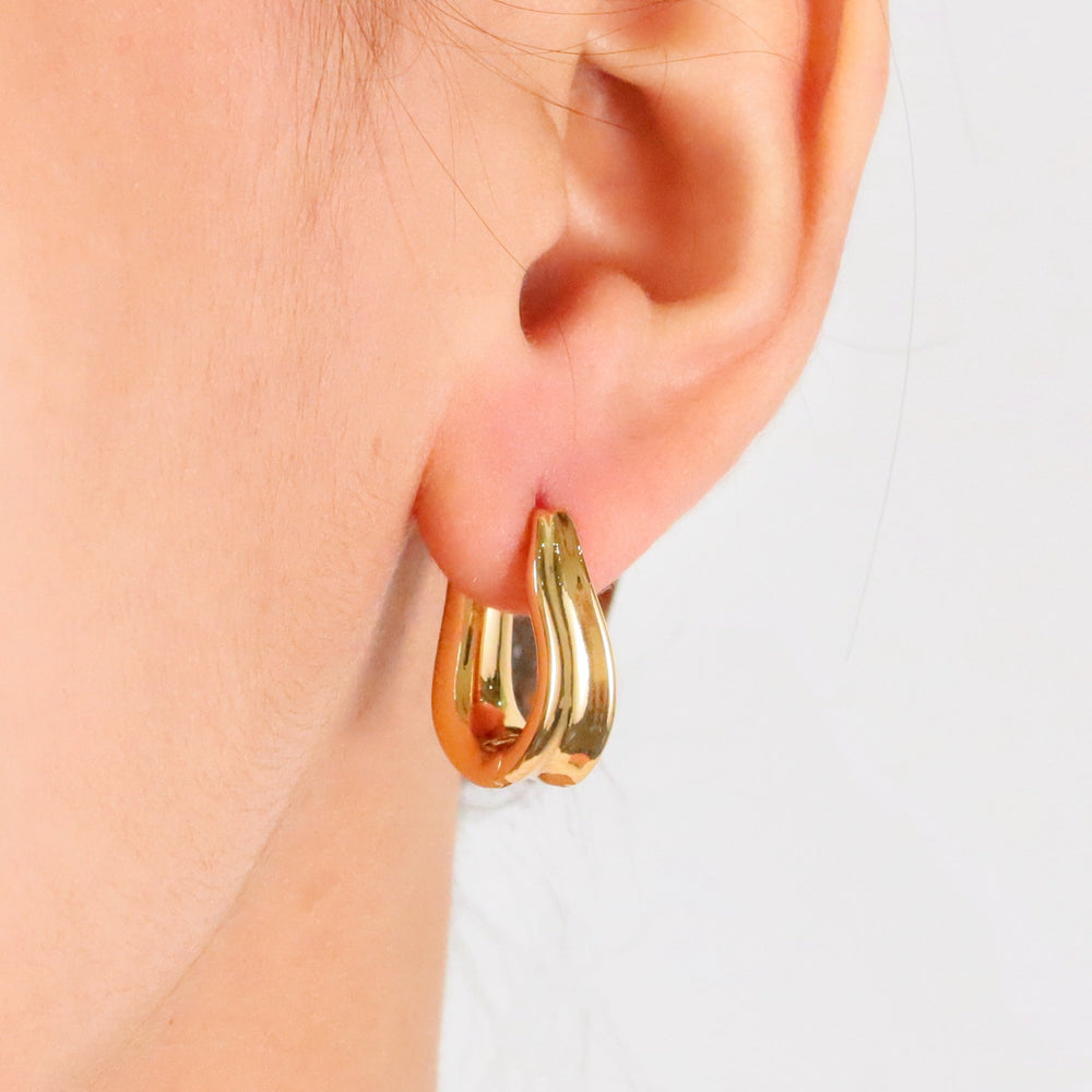 
                      
                        Hera hoop eco brass gold plating
                      
                    