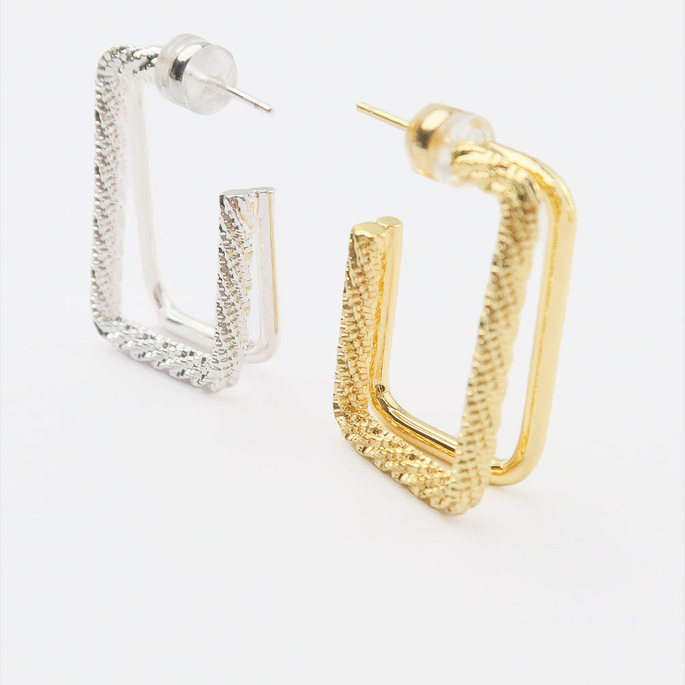 Reg hoop 18k gold plating(S)