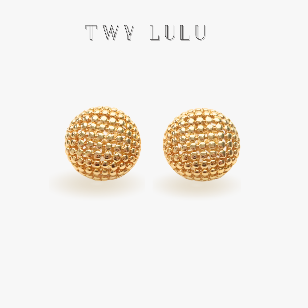 Sola wave earring(gold)