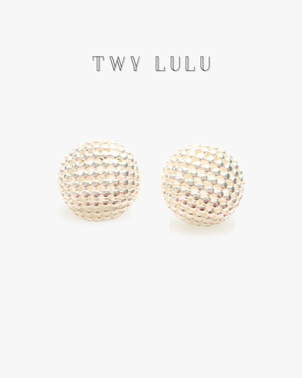 Sola wave earring(silver)