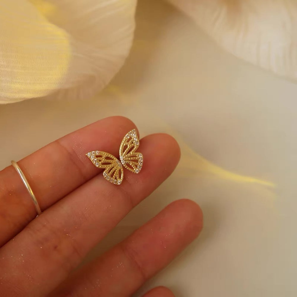 
                      
                        Mini butterfly stud
                      
                    